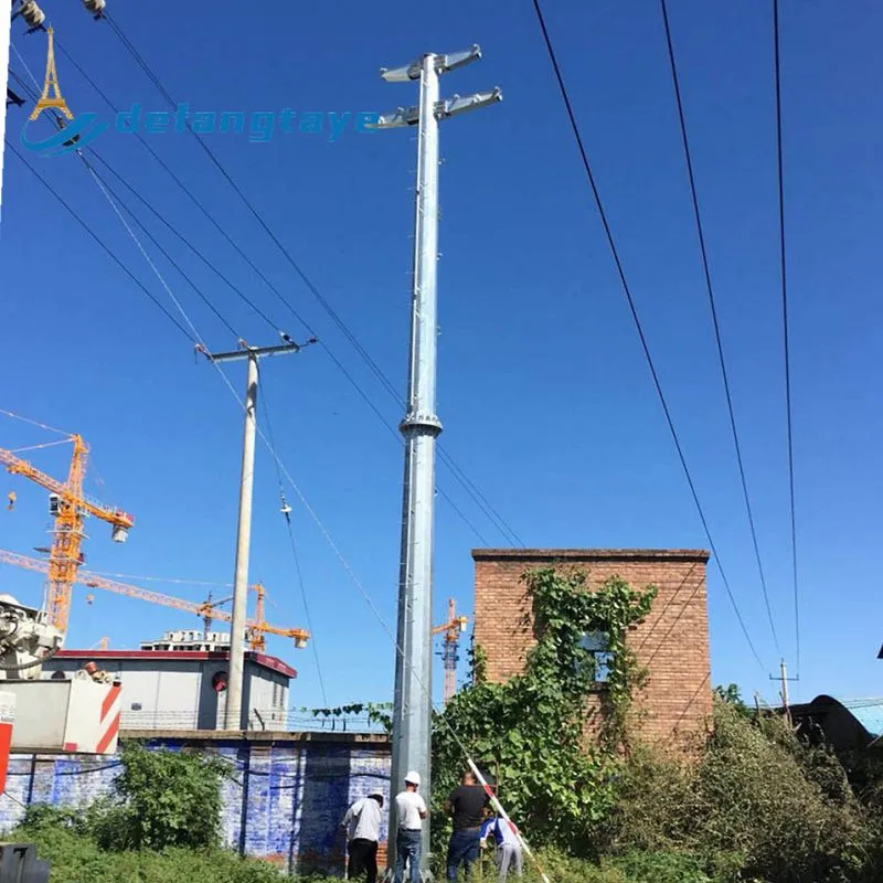 Tubular Steel Pole Tower